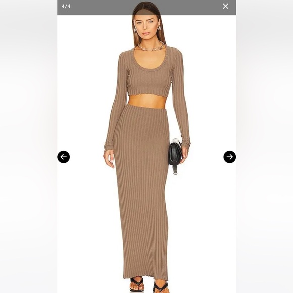 Cotton Citizen Capri Maxi Skirt - Picture 4 of 10